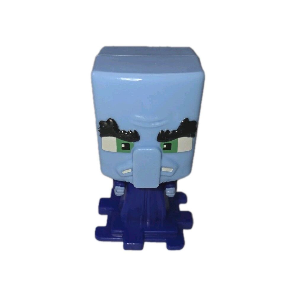 McDonald’s 2025 A Minecraft Movie Happy Meal Toy Illager Figure Blue Mojang